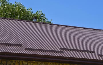 typical Letcombe Bassett corrugated roof uses